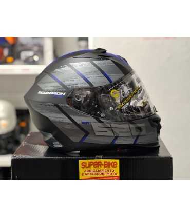 Casco Scorpion Exo-520 Evo Air Maha blu opaco