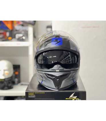 Casco Scorpion Exo-520 Evo Air Maha blu opaco