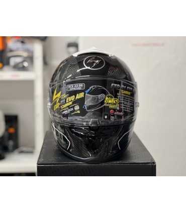 Casco Scorpion Exo R1 Evo Carbon Air Corpus 2 bianco