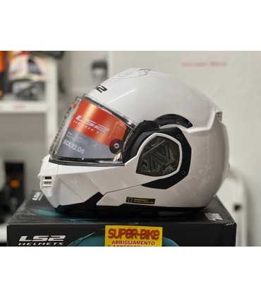 Casco modulare Ls2 Advant bianco