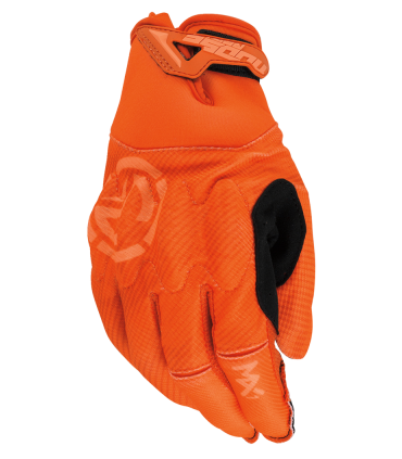 Moose Racing MX1 orange cross gloves