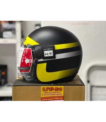 Jet Blauer Pod Stripes giallo opaco