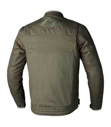 RST Crosby 2 green motorcycle jacket