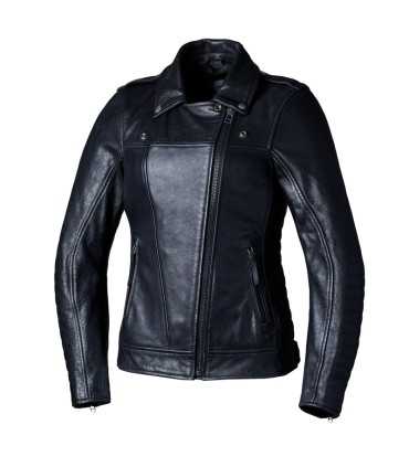 Giacca donna moto in pelle RST Ripley2 nera