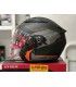 Casco jet Cgm 136A DNA Apache arancio opaco