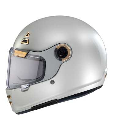 Casque retro MT Helmets Jarama A0 blanc