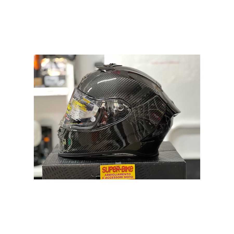 Casco SCORPION EXO-1400 EVO II AIR LUMA Fibra Bianco