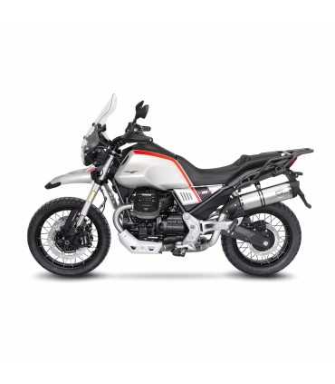 Scarico moto Leovince Moto Guzzi V85 TT LV ONE EVO Inox ​/ Slip​-​on