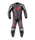 Berik Gp Pro Air leather suit black red