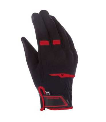 Gants mid season Bering Borneo Evo noir rouge