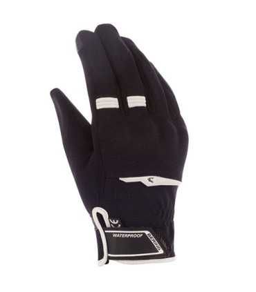 Gants mid season Bering Borneo Evo noir blanc