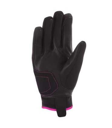 Guanti donna mezza stagione Bering Borneo Evo nero rosa