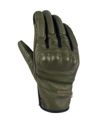 Gants en cuir Bering Score vert