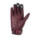 Gants femme en cuir Bering Score bordeaux