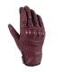 Gants femme en cuir Bering Score bordeaux