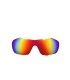 HELLY SHADES BANDIT 2 SMOKE/LASER RED/XENOLIT®