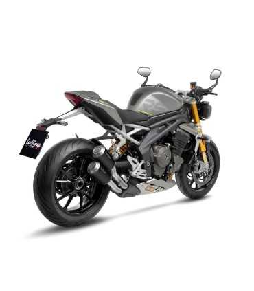 Scarico moto Leovince Triumph Speed Triple 1200 RR​/​RS LV​-​10 BLACK Inox Black ​/ Slip​-​on