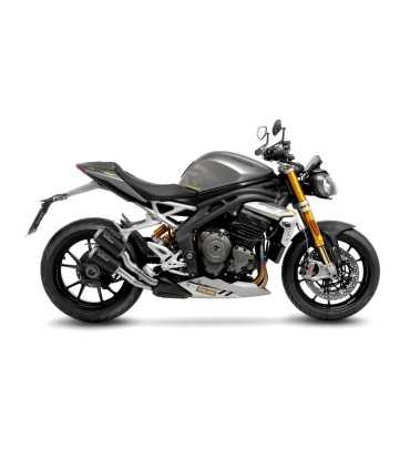 Leovince Triumph Speed Triple 1200 RR​/​RS LV​-​10 BLACK Inox Black ​/ Slip​-​on