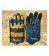 Gants en cuir Holy Freedom Dalton jaune