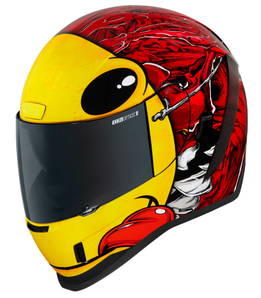 Casco Icon Airform Brozak mips rosso