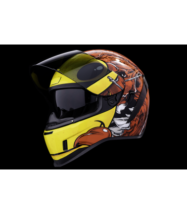 Casco Icon Airform Brozak mips rosso