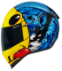 Casco Icon Airform Brozak mips blu