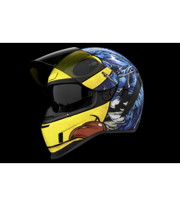 Icon Airform Brozak mips blue helmet