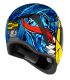 Casque Icon Airform Brozak mips bleu