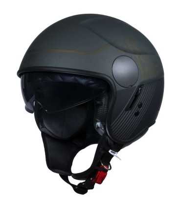 Casco jet Origine Sierra Snatch Army opaco