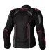 Veste moto femme été RST S1 Mesh noir pink