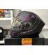 Casco moto Scorpion Exo 391 Spada nero rosa opaco