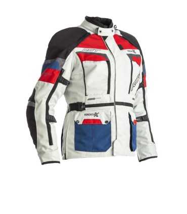 Touring damenjacke RST Adventure-X CE blau rot