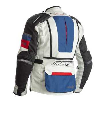 Touring lady jacket RST Adventure-X CE blue red