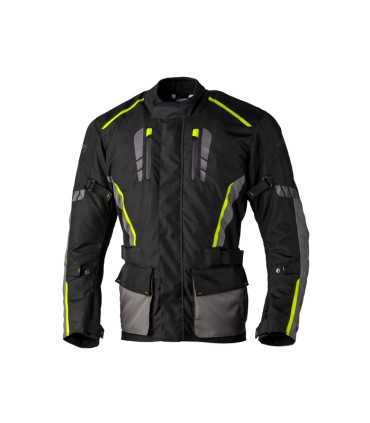 Veste touring RST Axiom Plus Airbag CE noir jaune