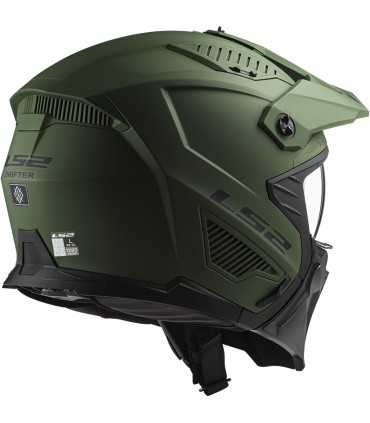 Casco LS2 FF606 Drifter verde opaco