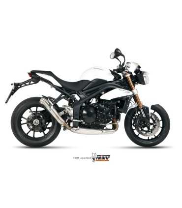 MIVV Ghibli slip on Triumph Speed Triple 1050 (2011-16)