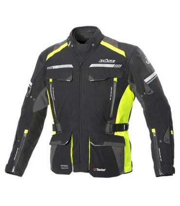 Touring jacket Buse Highland 2 black yellow