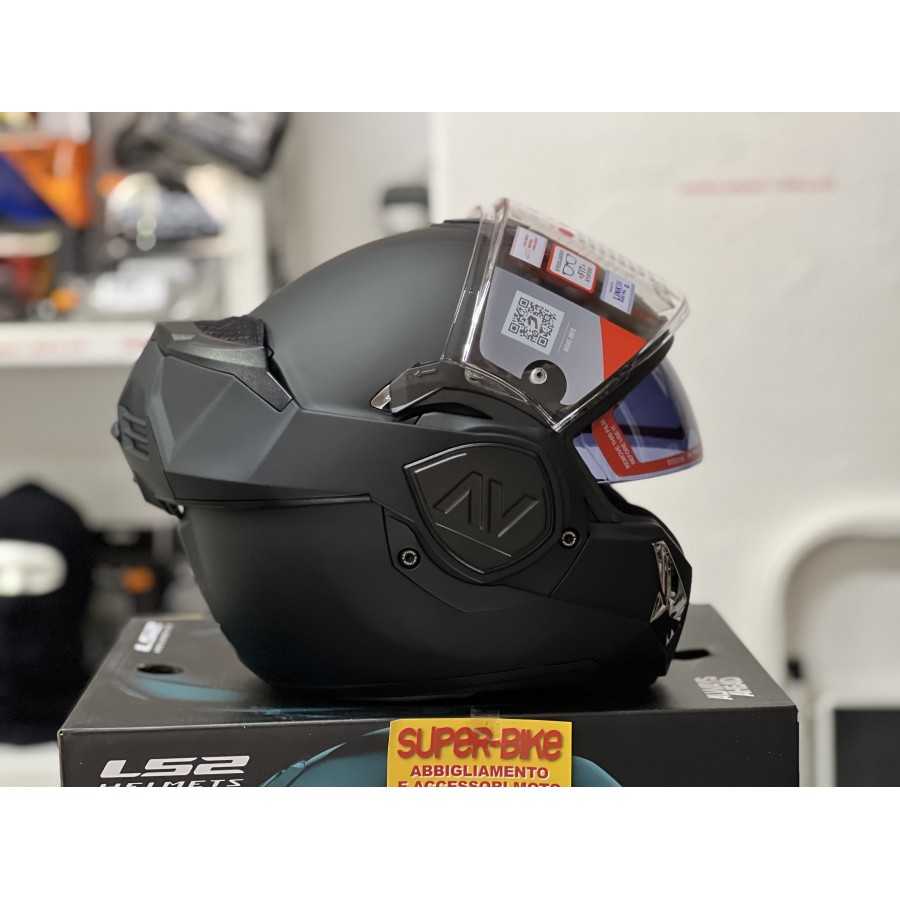 Casco modulare LS2 Advant Solid nero opaco