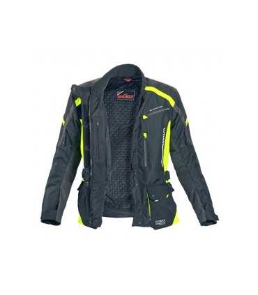 Veste femme moto Buse Torino 2 noir jaune