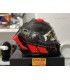 Casco Scorpion Exo R1 Evo Carbon Air Corpus 2 nero rosso