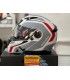 Casque Acerbis Rederwel blanc rouge