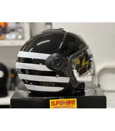 Casco Scorpion Exo City 2 Bee nero bianco