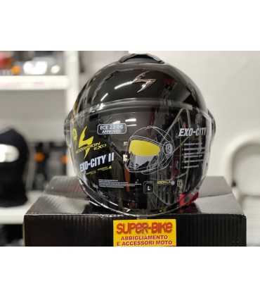 Casco Scorpion Exo City 2 Bee nero bianco