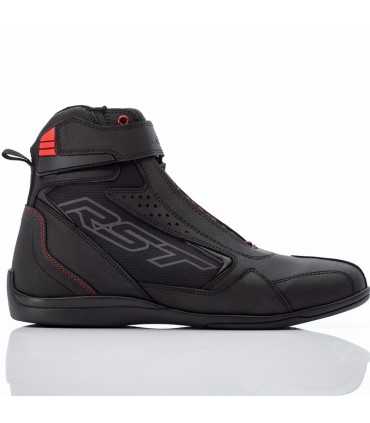 Rst Frontier chaussures moto noir rouge