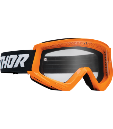 Thor COMBAT arancio fluo maschera cross