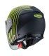 Casque jet Caberg Flyon Bakari noir jaune