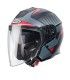 Casque jet Caberg Flyon Rio rouge