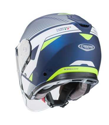 Casque jet Caberg Flyon Rio bleu matt