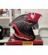 Casco jet Cgm 127G Deep Race nero rosso opaco