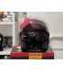 Casque jet Cgm 127G Deep Race noir rouge matt